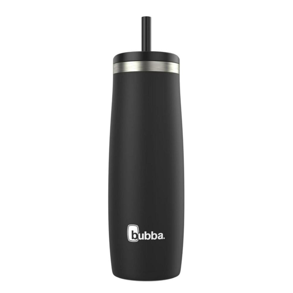 Bubba Radiant 24oz Stainless Steel Vacuum Insulated Tumbler Straw Licorice Black